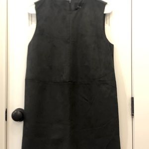 Stunning Charcoal Grey Suede shift